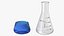 Erlenmeyer Flasks 250 ml with Chemical Reagents Set