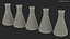 Erlenmeyer Flasks 250 ml with Chemical Reagents Set