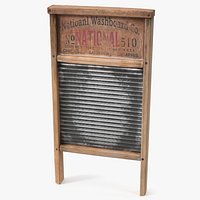 National Washboard 510 Wood Frame Used