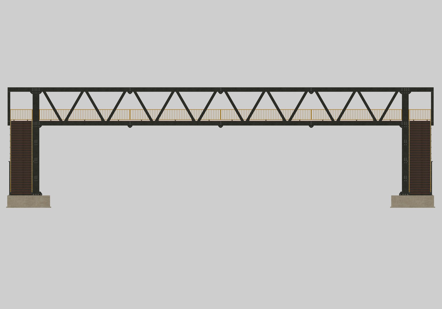 Steel Pedestrian Bridge - Two Columns - Truss Type-9 3D https://p.turbosquid.com/ts-thumb/5g/jEXSrI/1R/28/jpg/1650392604/1920x1080/fit_q87/53e339037643a4b441a8bb93415187d839618479/28.jpg