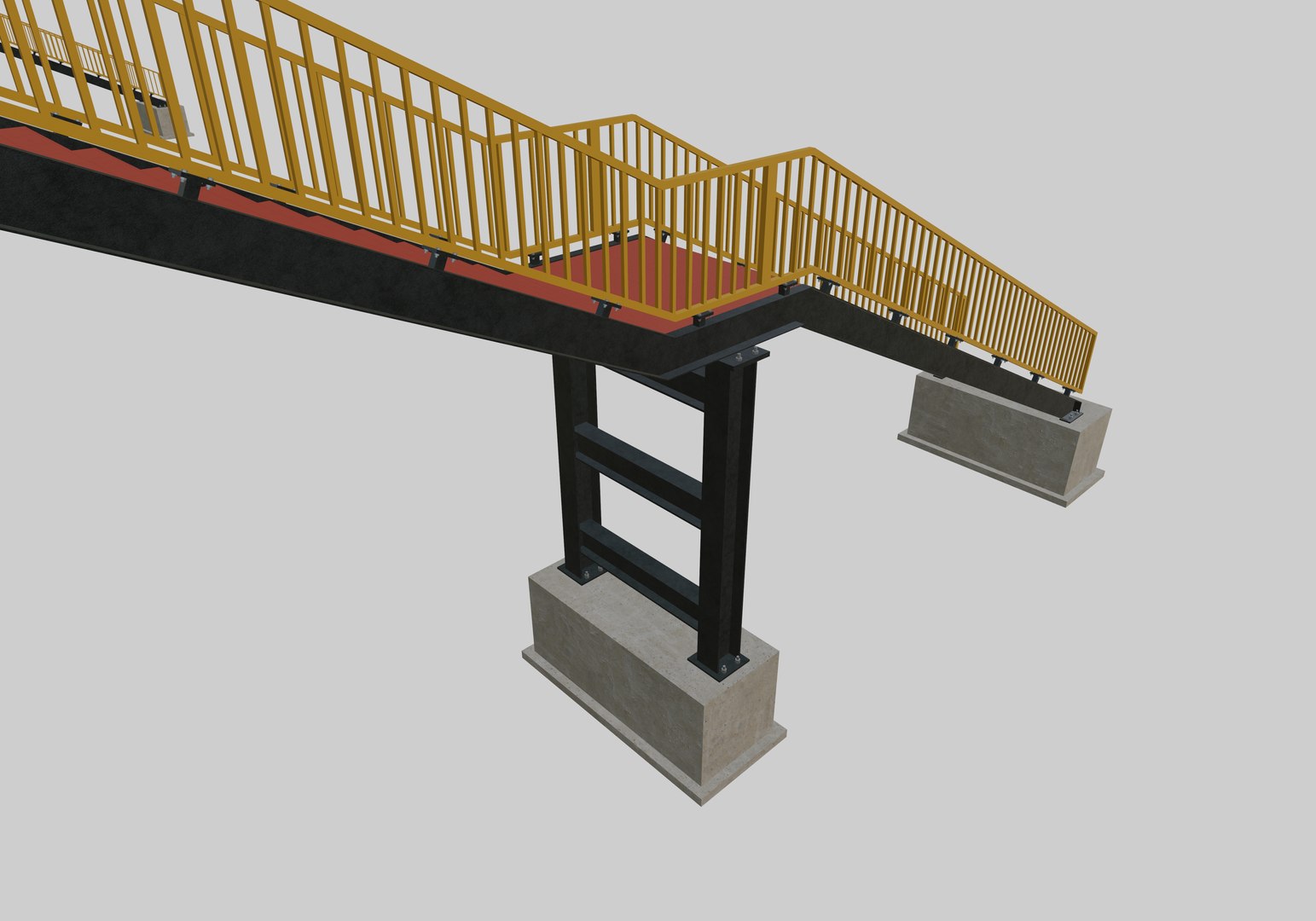 Steel Pedestrian Bridge - Two Columns - Truss Type-9 3D https://p.turbosquid.com/ts-thumb/5g/jEXSrI/A5/10/jpg/1650392744/1920x1080/fit_q87/1e7d14dc83e9ef9400006474196aa10ba04add89/10.jpg