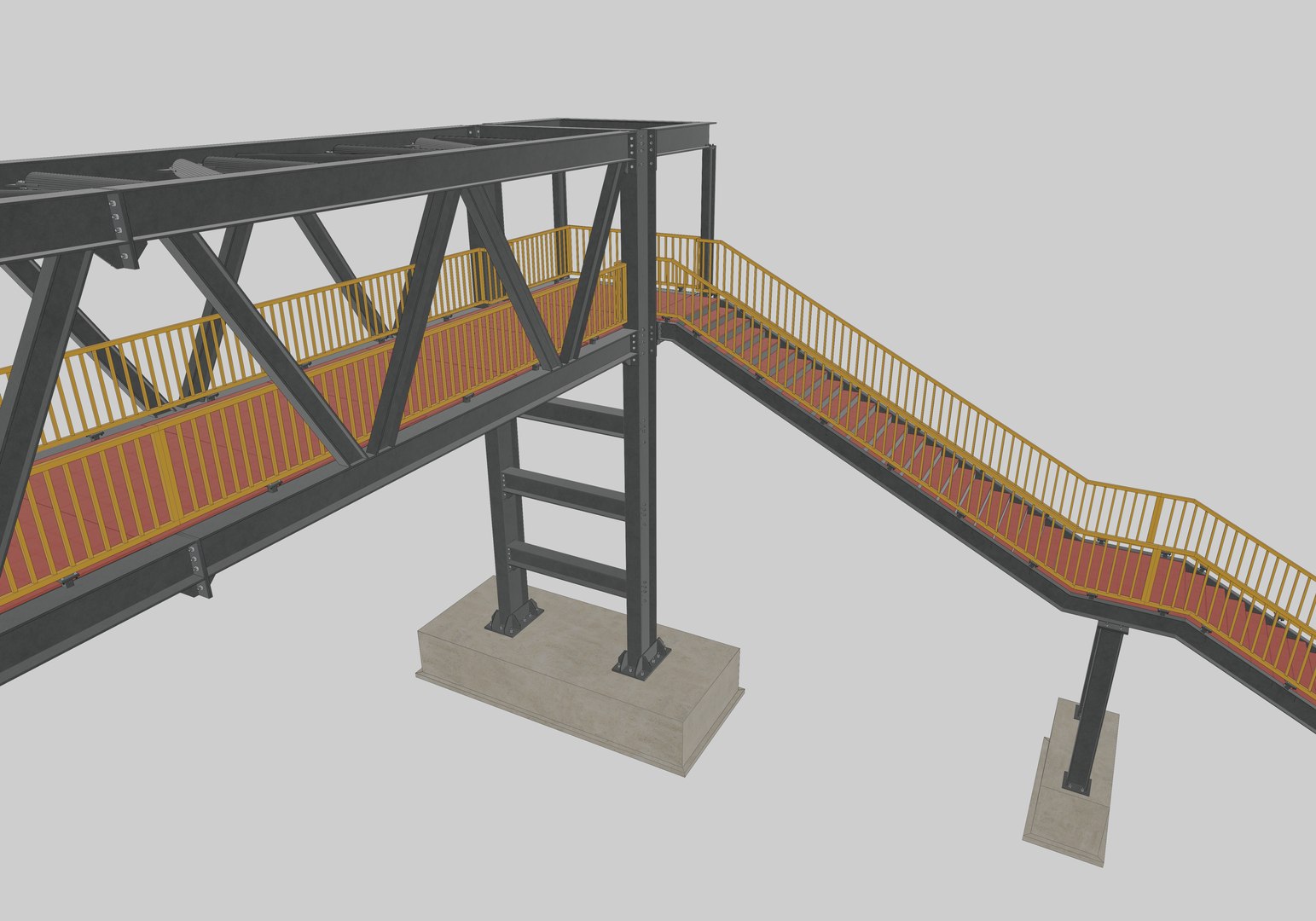 Steel Pedestrian Bridge - Two Columns - Truss Type-9 3D https://p.turbosquid.com/ts-thumb/5g/jEXSrI/Dc/24/jpg/1650392893/1920x1080/fit_q87/6258c78a88444844baed6db92b55c1166d84f06c/24.jpg