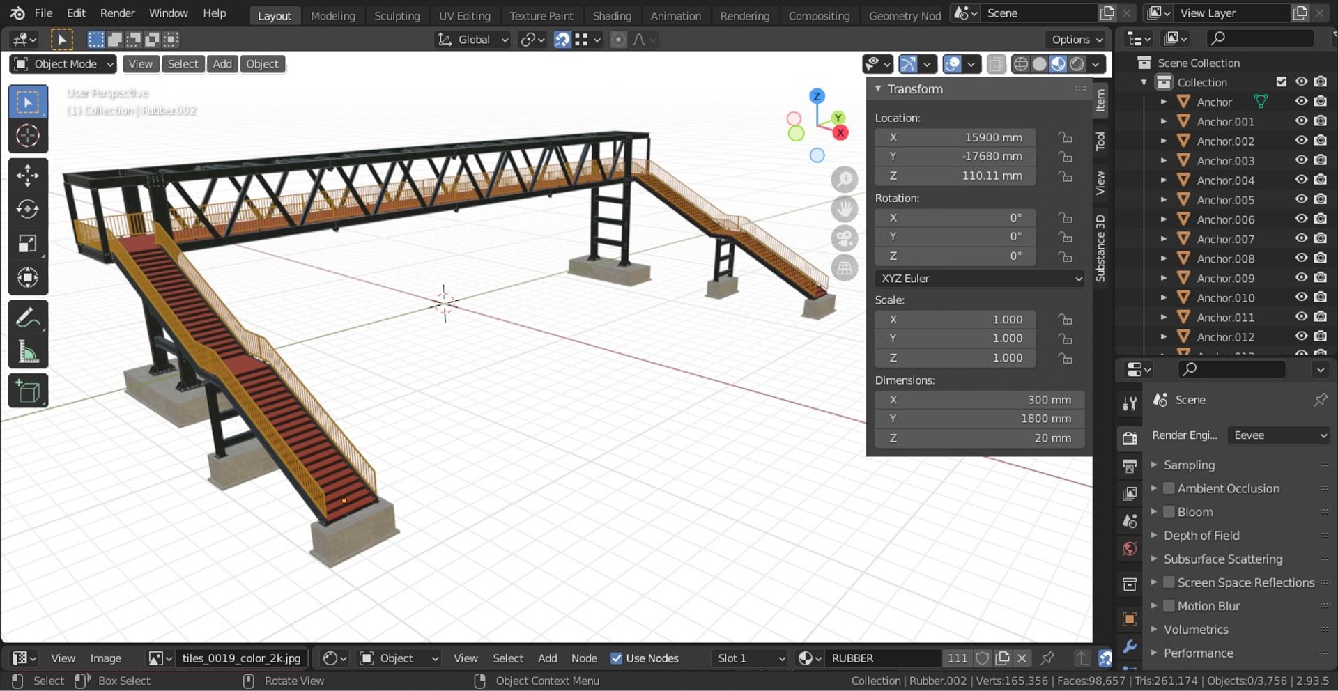 Steel Pedestrian Bridge - Two Columns - Truss Type-9 3D https://p.turbosquid.com/ts-thumb/5g/jEXSrI/Hh/44/jpg/1650392563/1920x1080/fit_q87/96dd816808554625607f12a56f0f39a917e85249/44.jpg