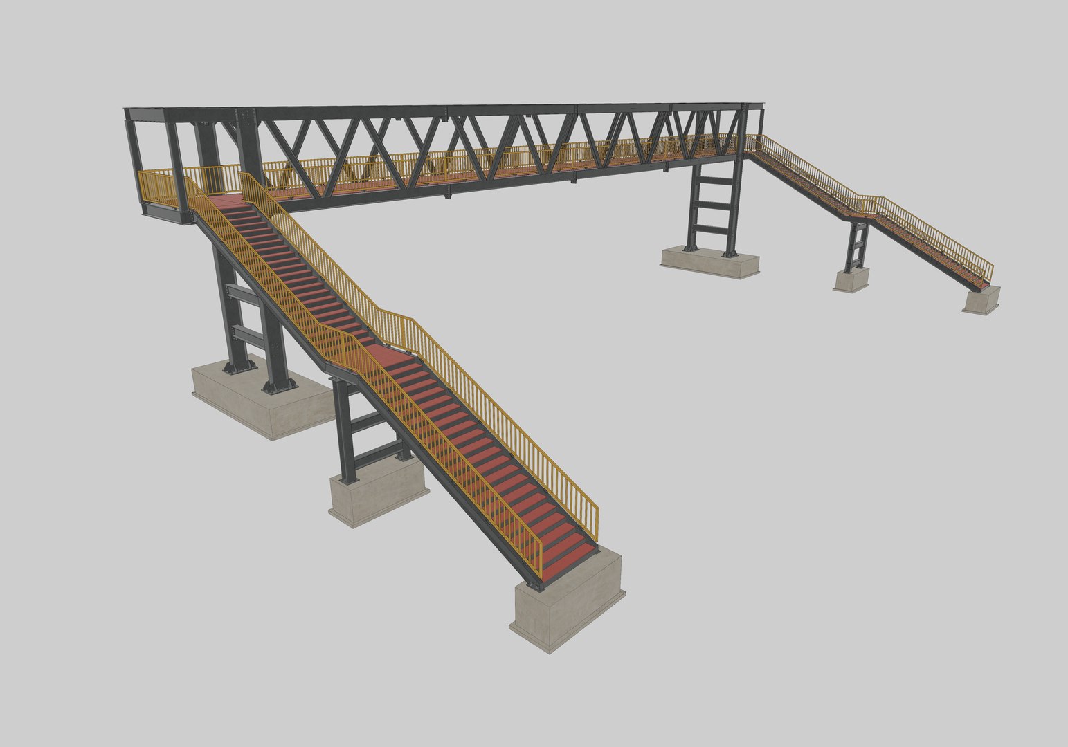 Steel Pedestrian Bridge - Two Columns - Truss Type-9 3D https://p.turbosquid.com/ts-thumb/5g/jEXSrI/d0/22/jpg/1650393120/1920x1080/fit_q87/e76330eb69d61551c4b9a90de61735db66303e89/22.jpg