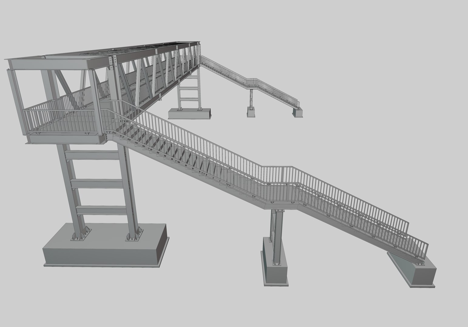 Steel Pedestrian Bridge - Two Columns - Truss Type-9 3D https://p.turbosquid.com/ts-thumb/5g/jEXSrI/g5/41/jpg/1650392800/1920x1080/fit_q87/108e12081e7fdd852641db05ff5979dad13584d5/41.jpg