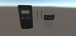 Riot Shield 3D Models for Download