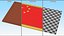 Parche de bandera de China