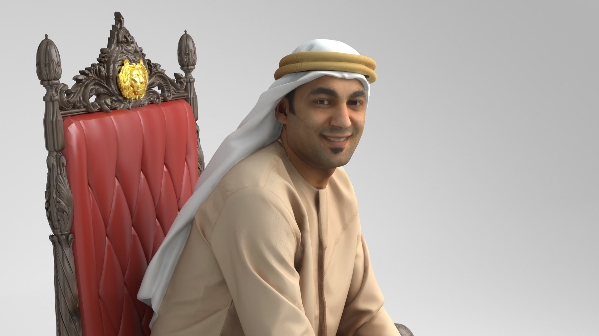 3D Arab King model https://p.turbosquid.com/ts-thumb/5g/sPBfcV/Cu/render03/jpg/1772931988/1920x1080/fit_q87/01316890c38abfb5381664a89bbebfca19f63de4/render03.jpg
