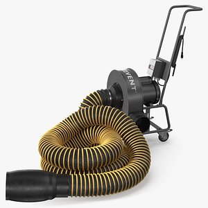 FumeCaddie Vehicle Exhaust Extractor 3D model