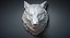 Wolf Head Sculpture Calm