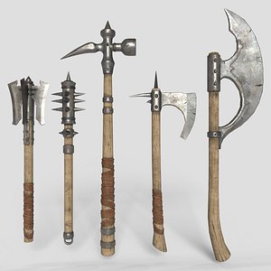 中世の戦斧3Dモデル - TurboSquid 1770895