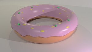 dona modelo 3D model