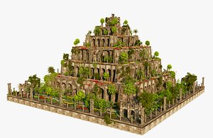 Babylon Building v2 3D model