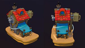 stylized tavern