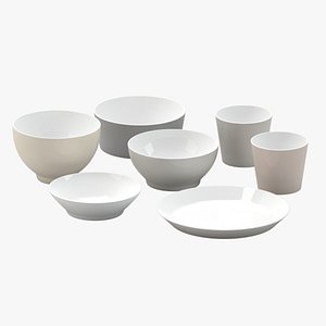 3D alessi tonale chipperfield bowls model