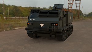 mrls artillery 3D