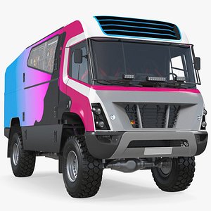 3D Hydrogen Powered Racing Truck