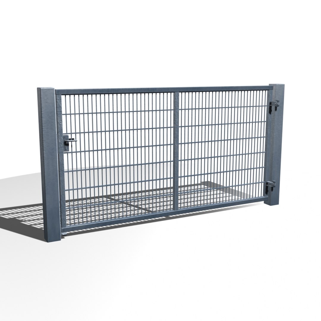 3D gate model https://p.turbosquid.com/ts-thumb/5h/GyOku2/RwLtEexh/gate1_2/jpg/1524662522/1920x1080/fit_q87/810d4846bcf2ad312f0123cf964a8d4f3fe270d0/gate1_2.jpg