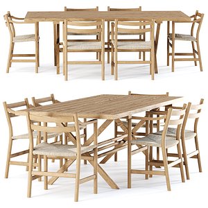 Carl Hansen furniture set v16