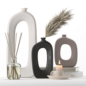 3D vase candle d