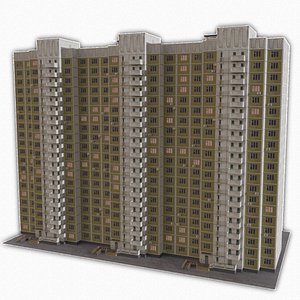 Plattenbau Panel appartment building