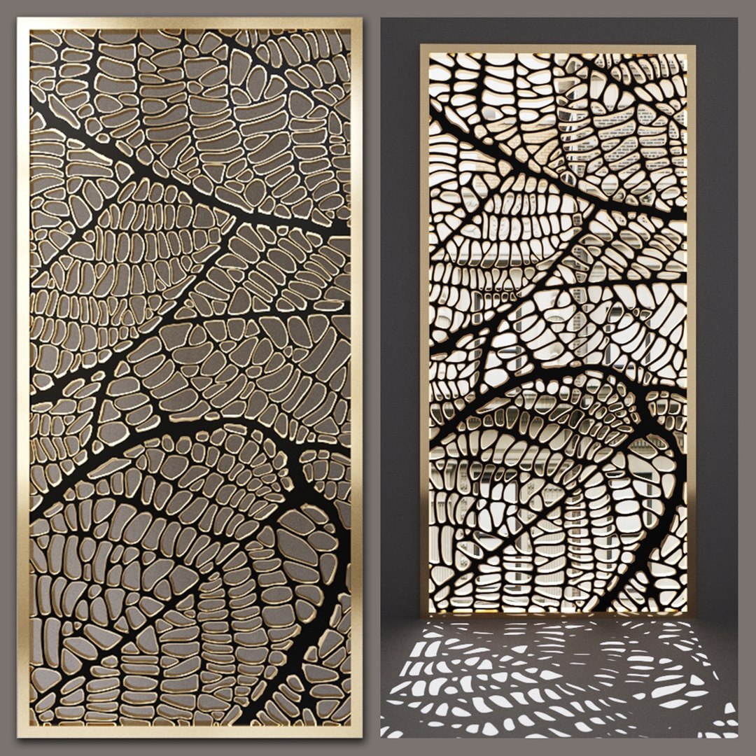 3D Decorative Partitions Pattern - TurboSquid 1351838