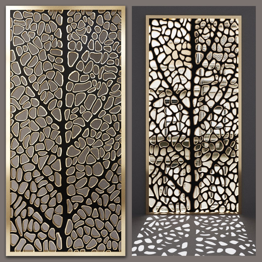 3D Decorative Partitions Pattern - TurboSquid 1351838