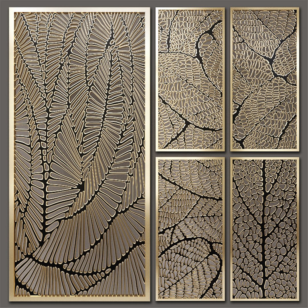 3D Decorative Partitions Pattern - TurboSquid 1351838