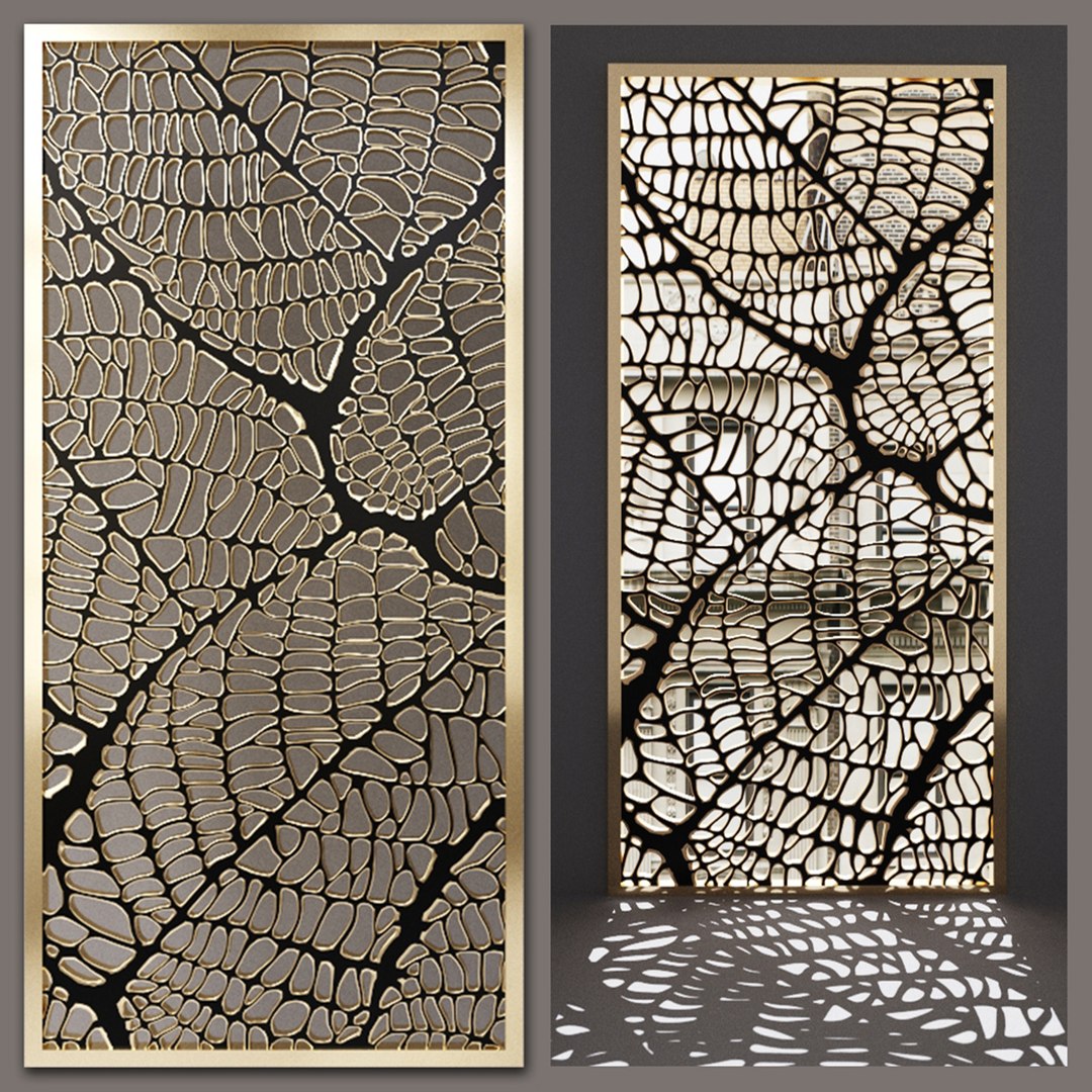 3D Decorative Partitions Pattern - TurboSquid 1351838