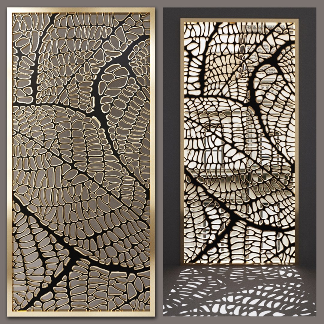 3D Decorative Partitions Pattern - TurboSquid 1351838