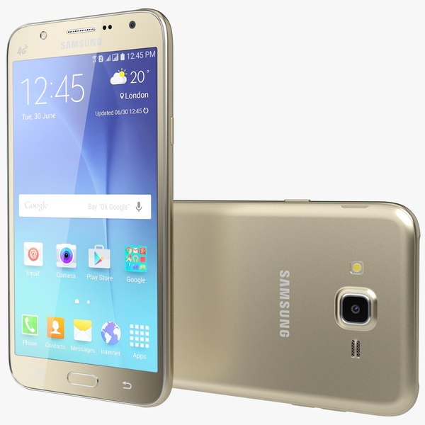 3d realistic samsung galaxy j7 model