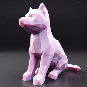 husky puppy 1 3D