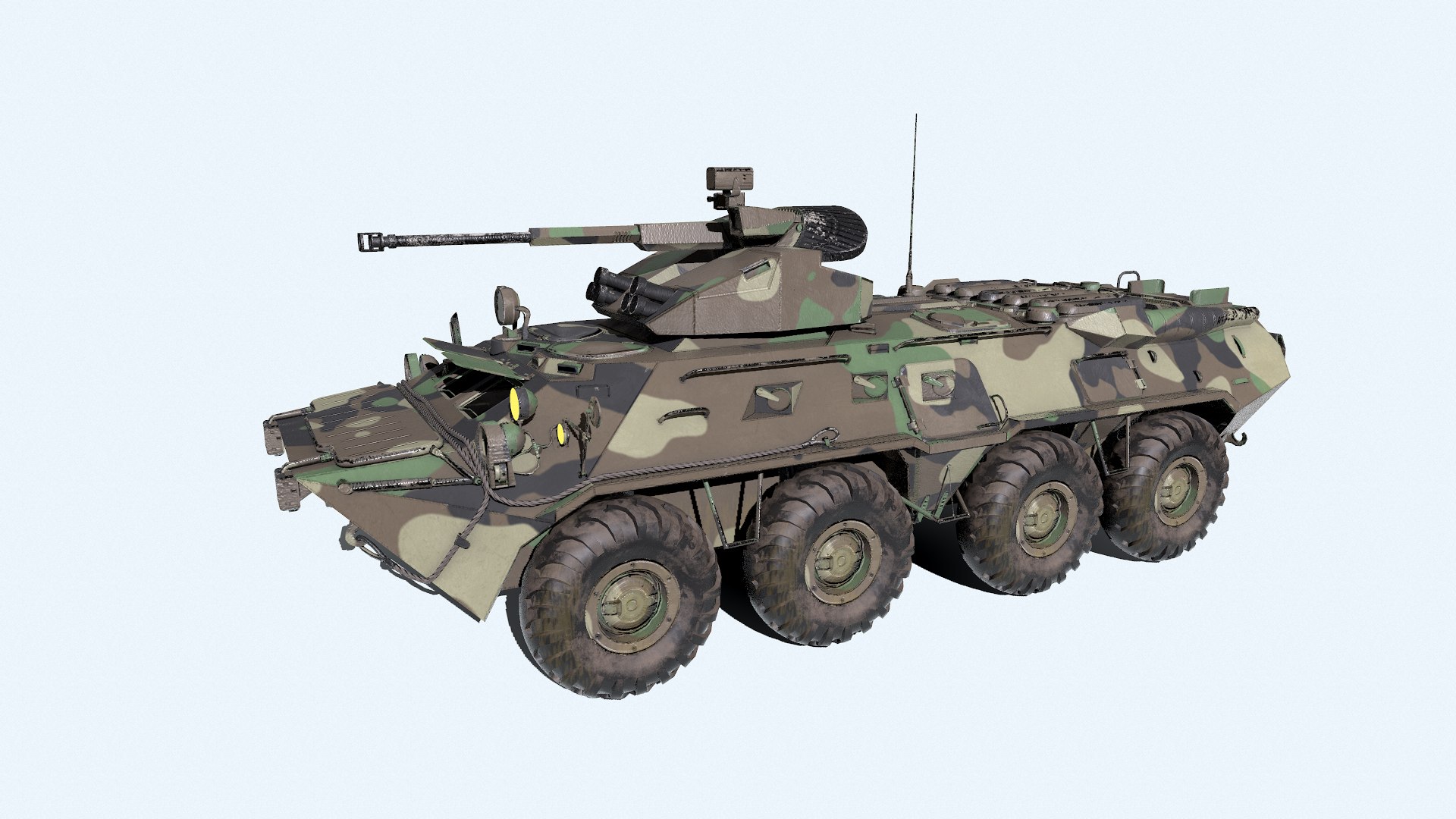 BTR 82A 3D Model - TurboSquid 1758075