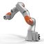 Kuka Robot LBR IIWA 7 R800 Rigged 3D Model