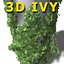 3d ivy columns