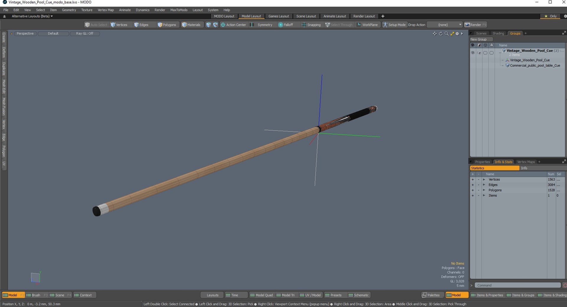 3D model Vintage Wooden Pool Cue https://p.turbosquid.com/ts-thumb/5h/Ww2HPl/4i/vintagewoodenpoolcue3dsmodel018/jpg/1713499734/1920x1080/fit_q87/2b3e0074b43c0cb81d903edf80f00500f455b676/vintagewoodenpoolcue3dsmodel018.jpg