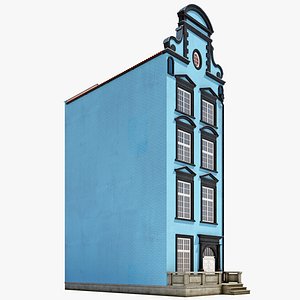 3d model townhouse town house