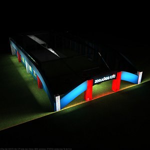 awning events 3D model