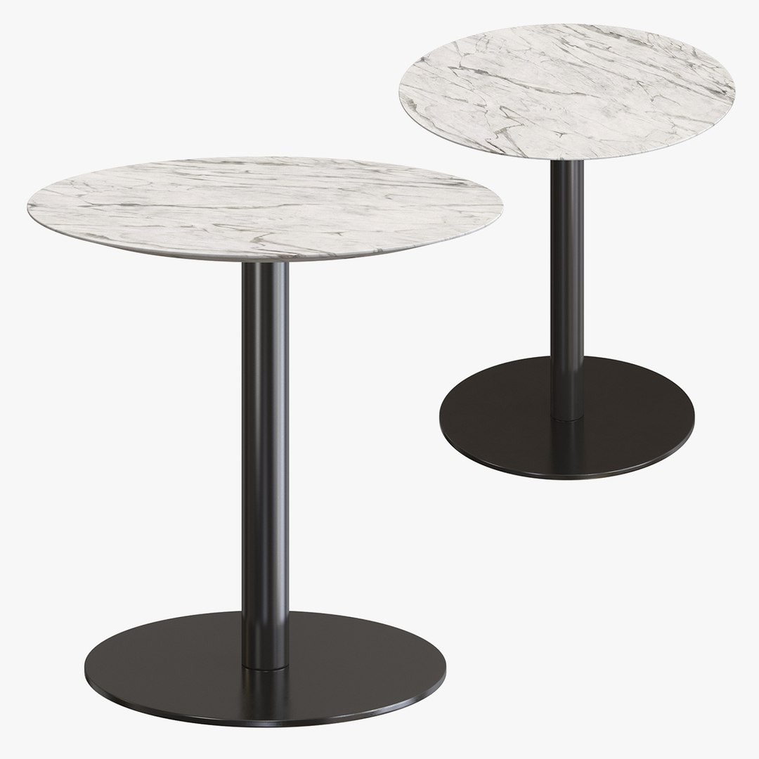 3D model Minotti BELLAGIO Bistrot table - TurboSquid 2096979