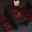 set table chairs sushi max