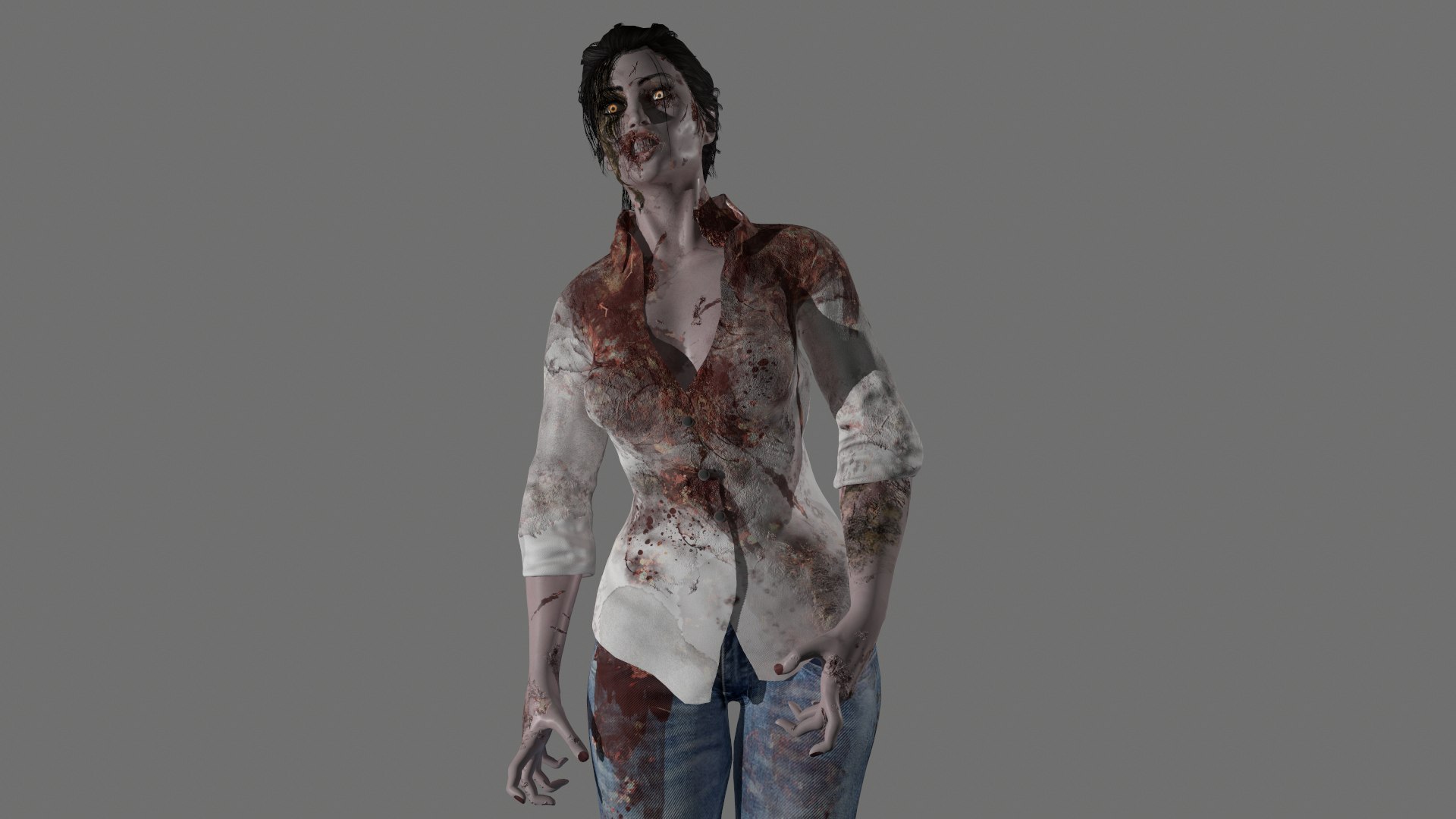 Female Zombie 3D https://p.turbosquid.com/ts-thumb/5h/mXtV23/Jx/screenshot231/png/1655624459/1920x1080/fit_q87/dc5990e720b696a133e20d2e817f5d6c6dc80c7b/screenshot231.jpg
