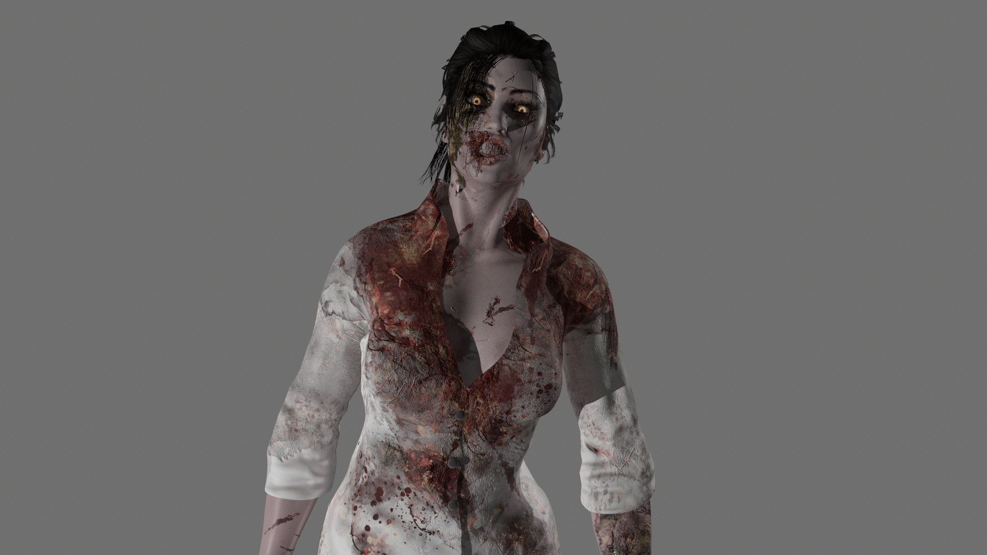 Female Zombie 3D https://p.turbosquid.com/ts-thumb/5h/mXtV23/ZE/screenshot232/png/1655624460/1920x1080/fit_q87/b79ab04d1a6a88b483c2aab358b06868a58e471c/screenshot232.jpg