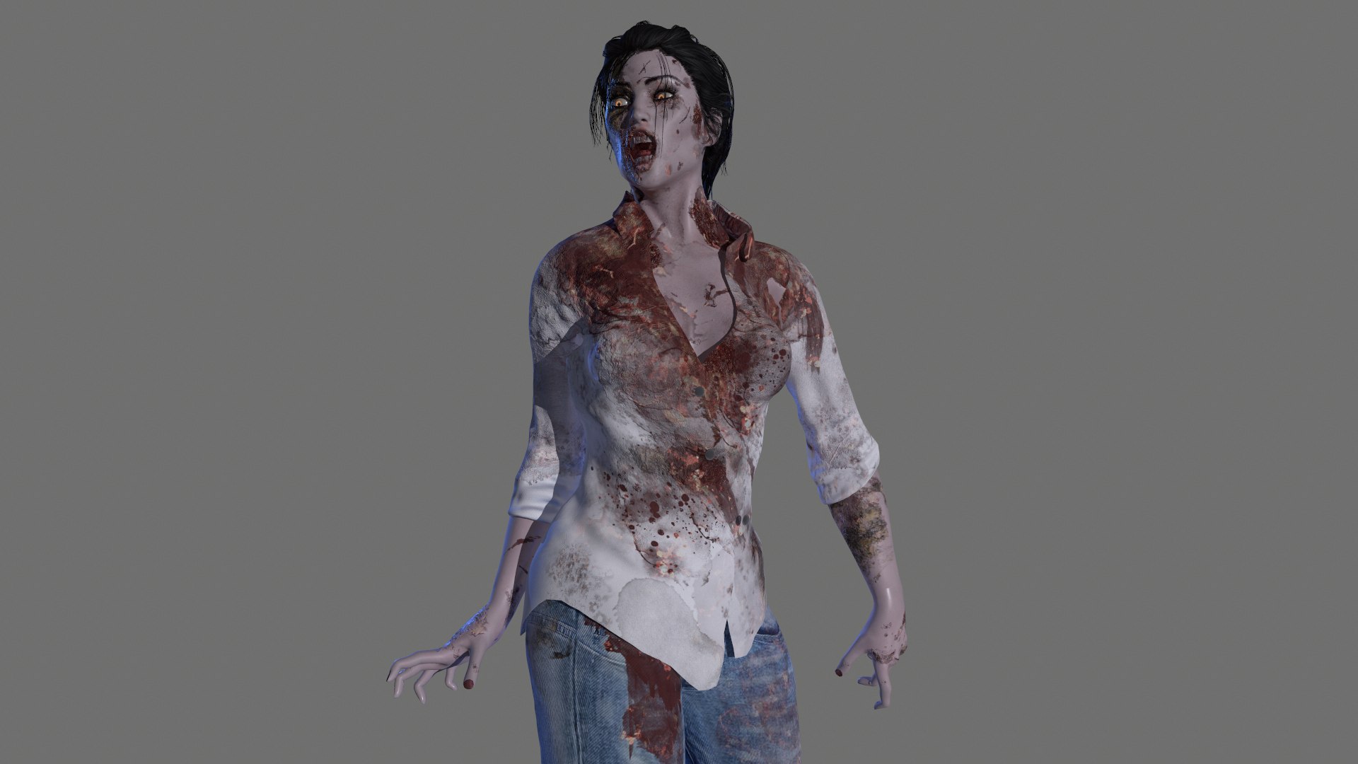 Female Zombie 3D https://p.turbosquid.com/ts-thumb/5h/mXtV23/pD/screenshot240/png/1655624468/1920x1080/fit_q87/e2b1d16d2f0d5113410d8e5c943caae4d8ed504f/screenshot240.jpg