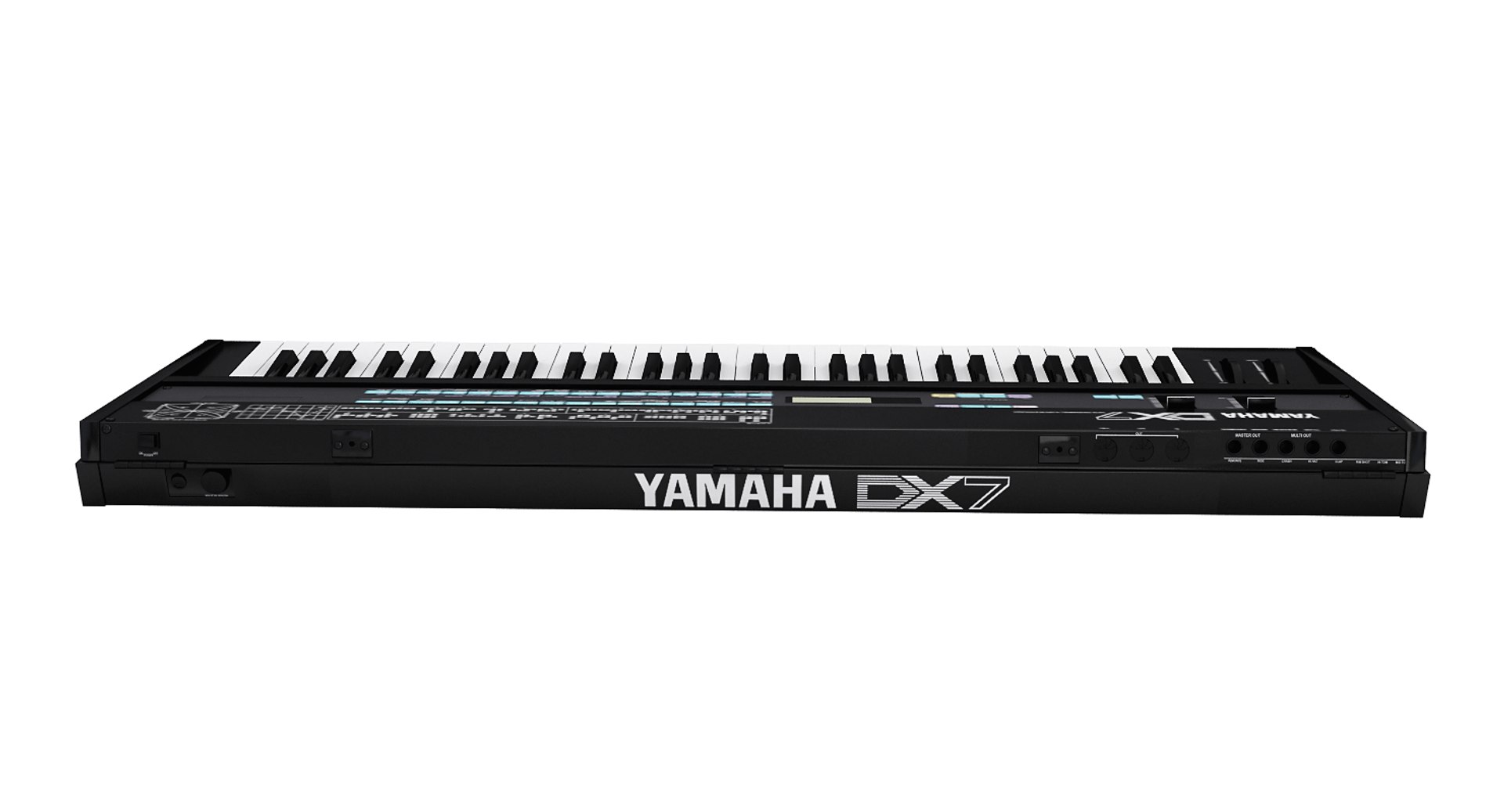 3D Model Synthesizer Yamaha Dx7 - TurboSquid 1197169