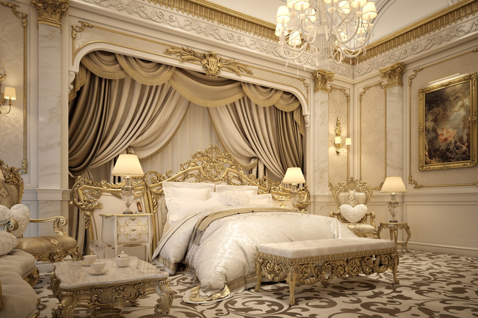 королевская спальня