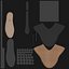 Realistic Leather Boots V51