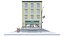 3D City street module 01