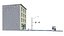 3D City street module 01