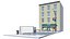 3D City street module 01