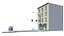 3D City street module 01